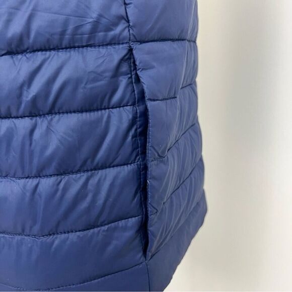 LANDs' END Blue Kids Insulated Down Alternative ThermoPlume Vest size M - Picture 3 of 8